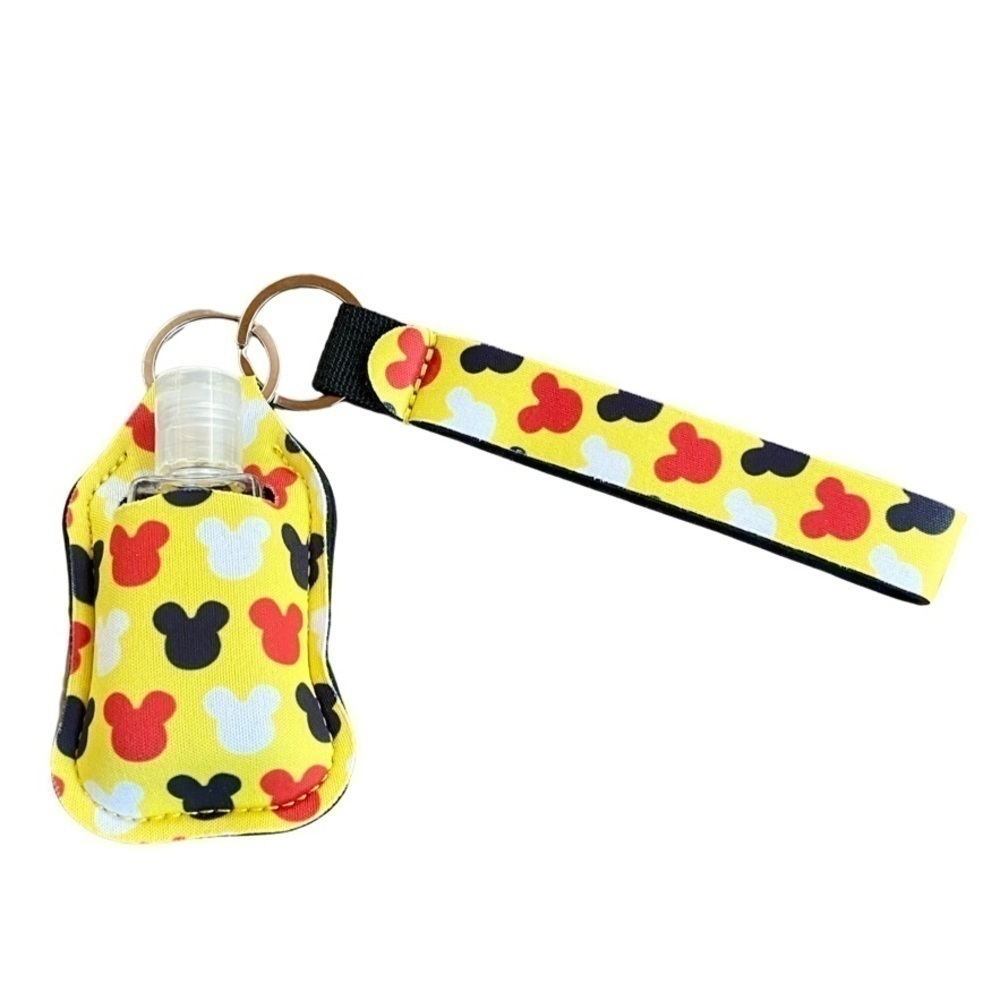 Wristlet with Refillable Bottle Sunscreen Hand Sanitizer